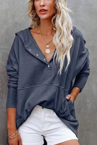Sweat à capuche - Anthracite