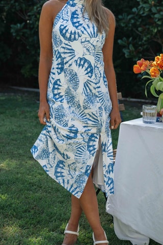 Robe midi - Écru