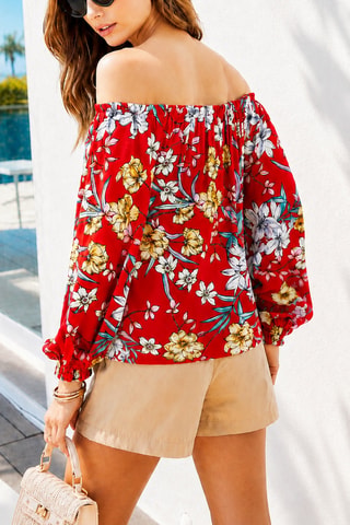 Blouse - Rouge