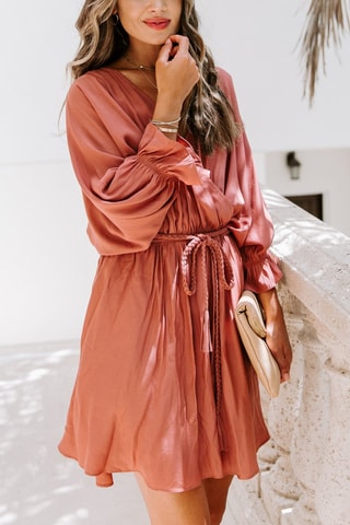 Robe patineuse - Orange