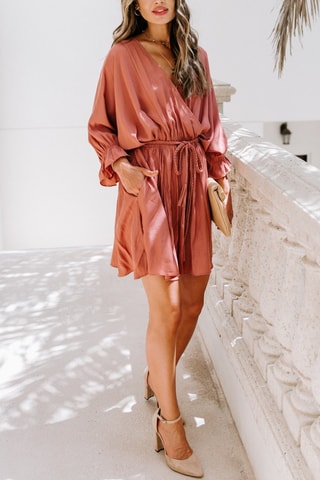 Robe patineuse - Orange