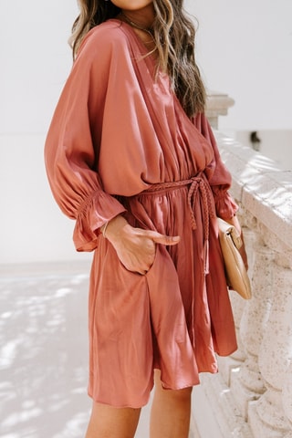 Robe patineuse - Orange