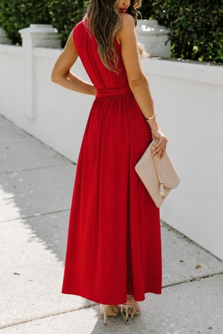 Robe longue - Rouge