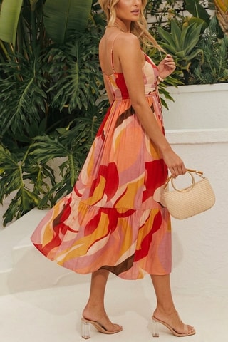 Robe patineuse - Multicolore