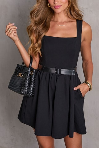 Robe patineuse - Noir