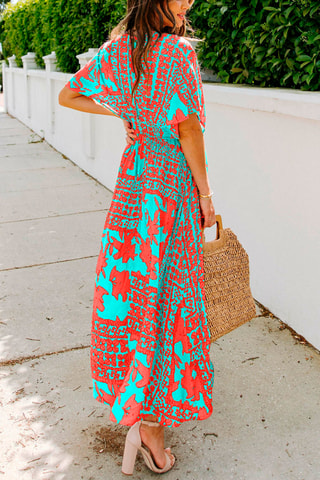 Robe longue - Turquoise