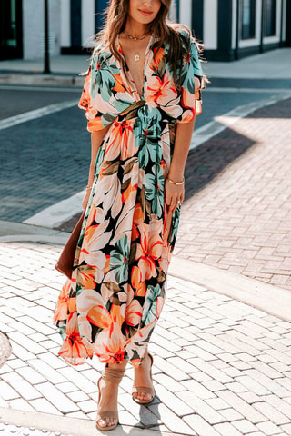 Robe longue - Noir