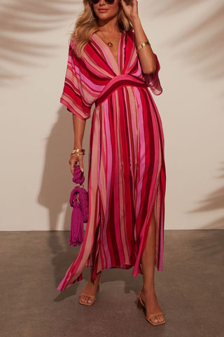 Robe midi - Violet