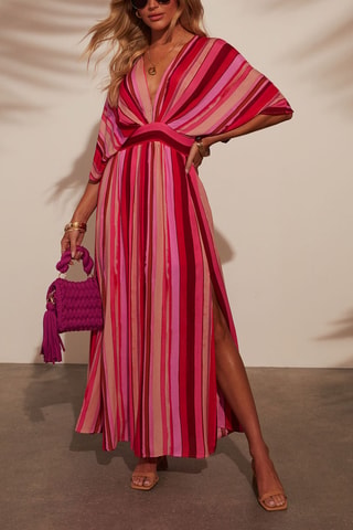 Robe midi - Violet