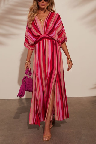 Robe midi - Violet