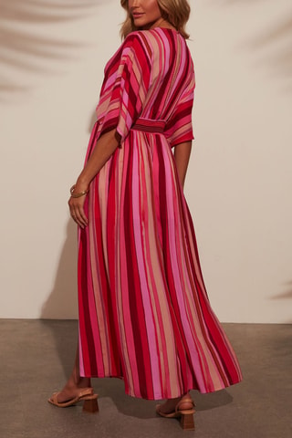 Robe midi - Violet