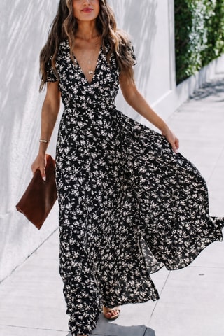 Robe longue - Noir