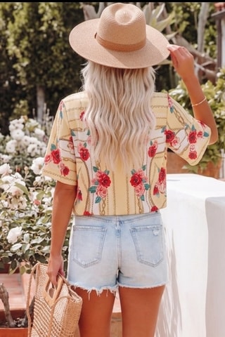 Blouse - Jaune
