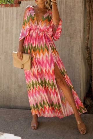 Robe longue - Multicolore