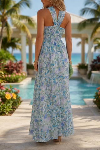 Robe longue - Écru