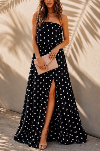 Robe bustier - Noir