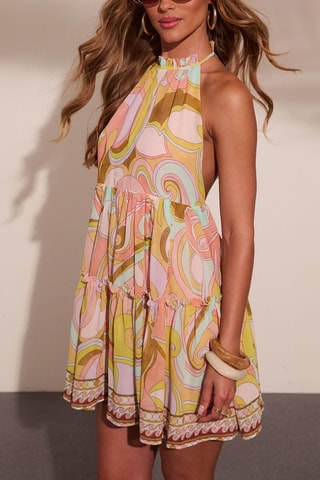Robe patineuse - Multicolore