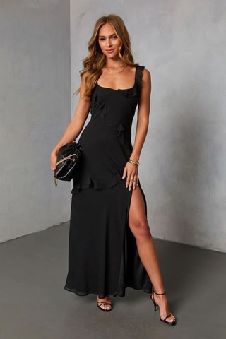 Robe longue - Noir