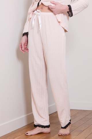 Pijama Rita - Preto e rosa