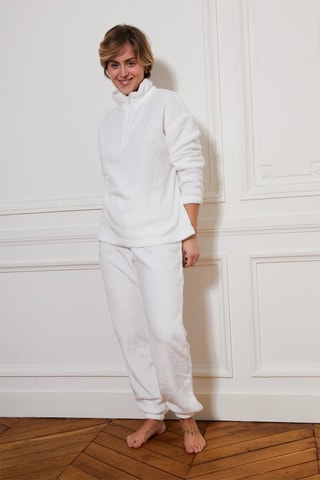 Pijama polar Enora Branco