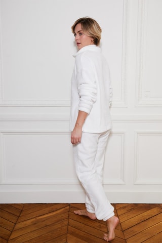 Pijama polar Enora Branco