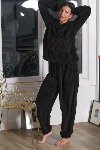 Pijama polar Rod - Preto
