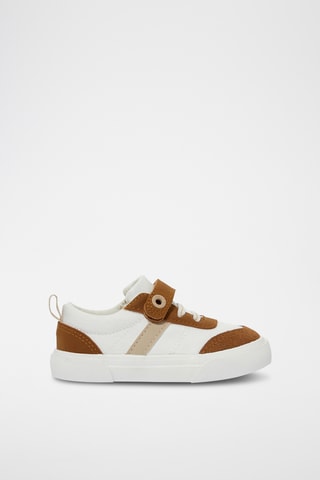 Tenis - Blanco y marrón