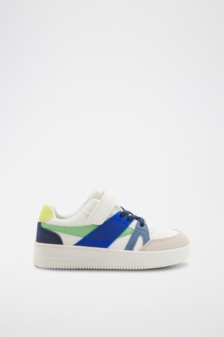 Zapatillas de piel de serraje - Blanco 