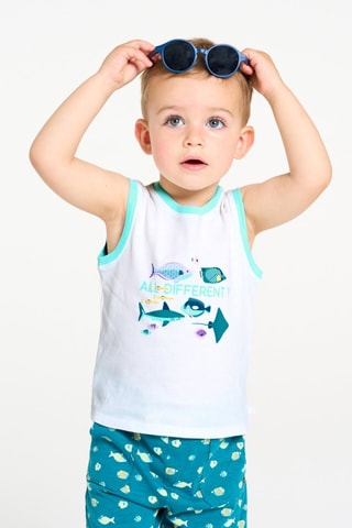 Camiseta de tirantes - Blanco