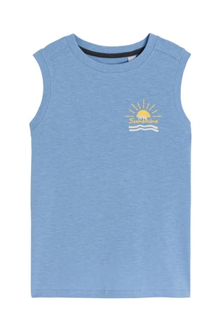 Camiseta de tirantes - Azul - Okaidi