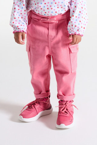 Pantalón cargo - Rosa - Obaibi