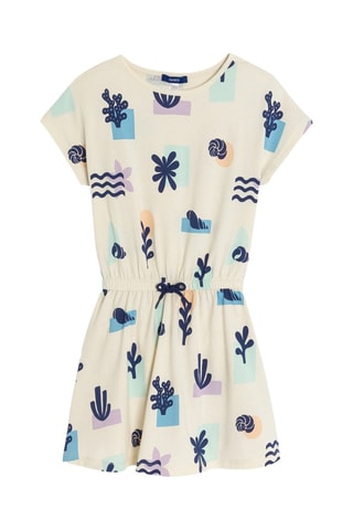 Vestido corto - Beige - Okaidi