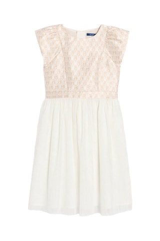 Vestido trapecio - Blanco - Okaidi