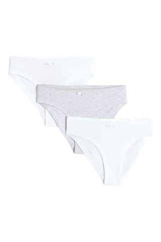 3 bragas - Blanco - Okaidi