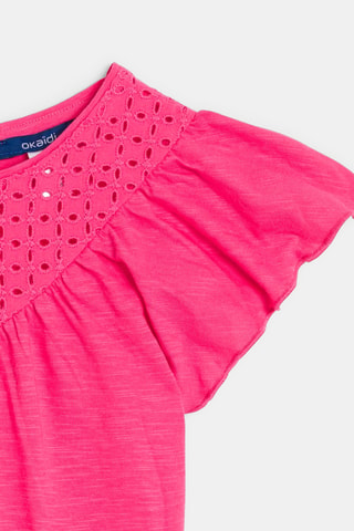 Camiseta - Rosa - Okaidi