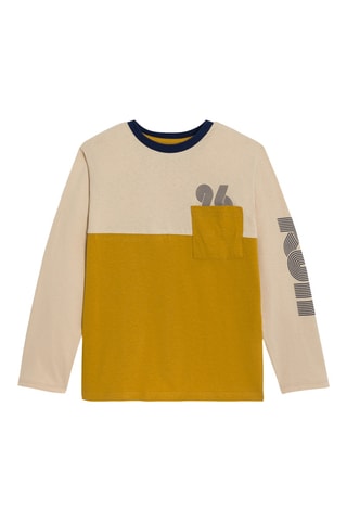 T-shirt - Moutarde - Okaidi