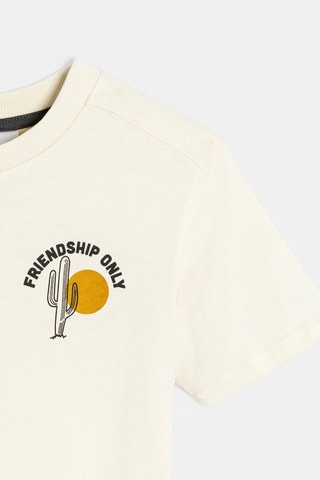 Camiseta - Crudo - Okaidi