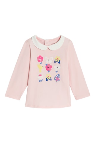 Camiseta - Rosa pastel - Obaibi