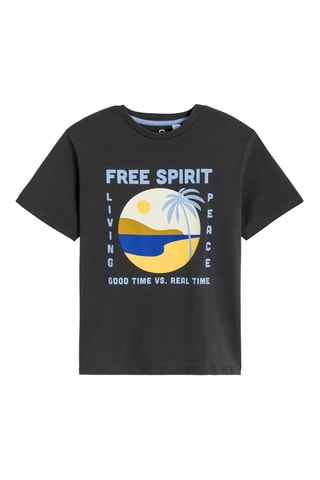 Camiseta - Negro - Okaidi