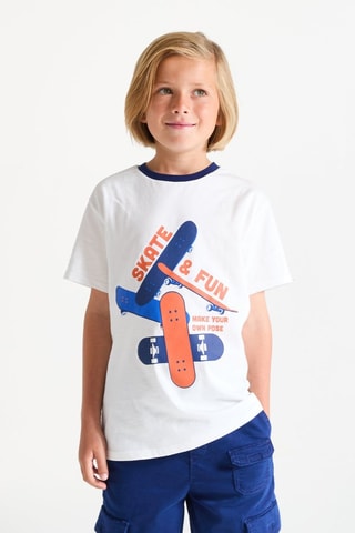 Camiseta - Blanco - Okaidi