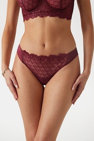 String Ebby - Bordeauxrood