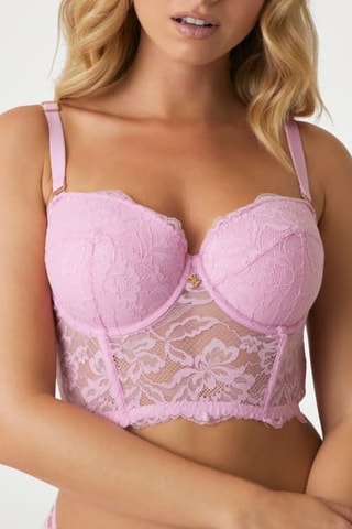 Bralette Sara - Poederroze