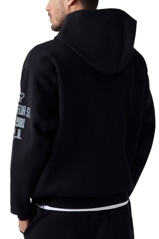 Sweater met capuchon - Zwart