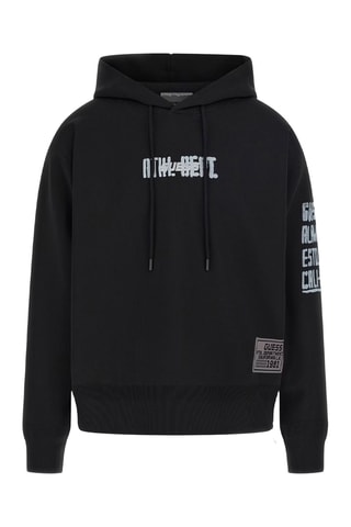 Sweater met capuchon - Zwart