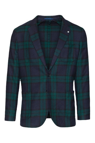 Wollen Blazer - Marineblauw
