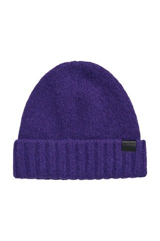Gorro de lana - Violeta