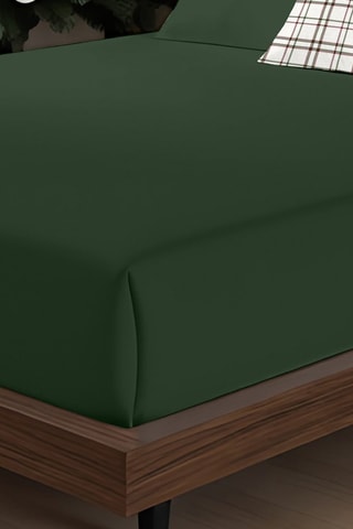 Lenzuolo sotto Muare - verde