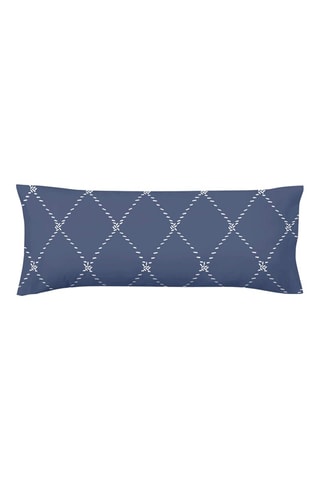 Fronha em cetim de algodão 157 fios/cm² Benicàssim - Azul-marinho