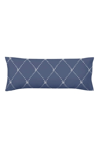 Fronha em cetim de algodão 157 fios/cm² Benicàssim - Azul-marinho