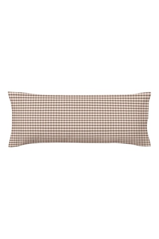 Federa in raso di cotone 157 fili/cm² Prades - Caffè